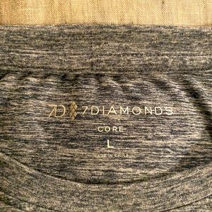 7 Diamonds Mens Fitness Tee